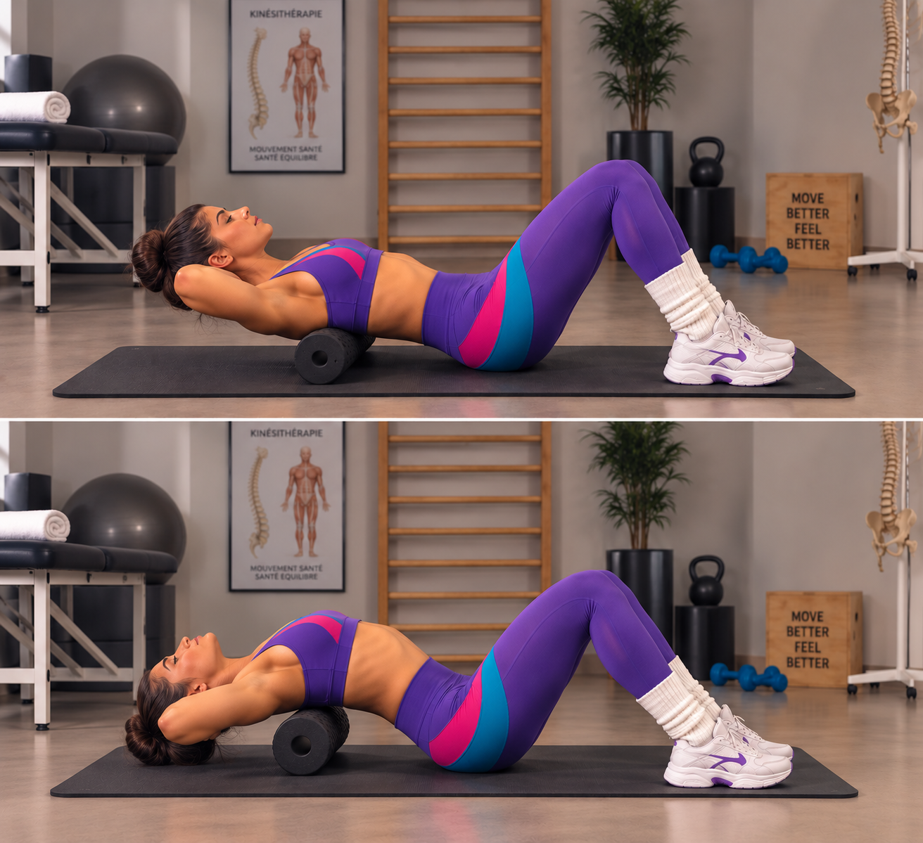 Extension Thoracique sur Rouleau