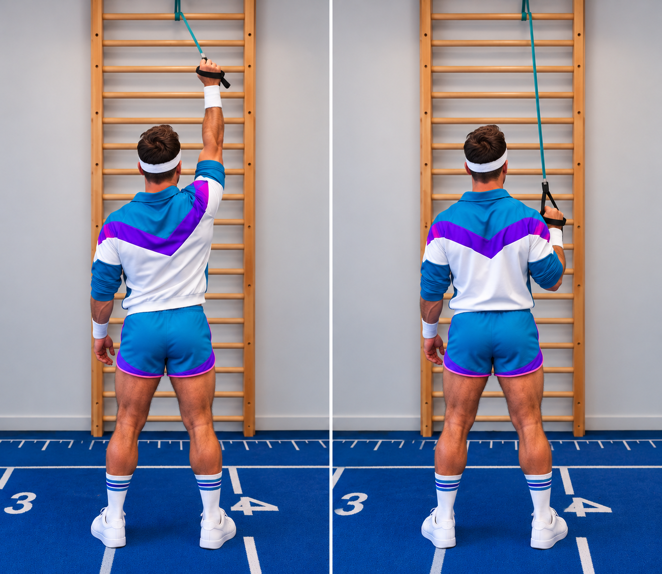 Tirage Vertical Unilatéral à l'Élastique